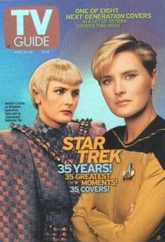 2005 Rittenhouse The Quotable Star Trek: The Next Generation - Star Trek 35 Years! TV Guide Covers #TV6 Denise Crosby Front