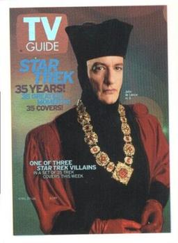 2005 Rittenhouse The Quotable Star Trek: The Next Generation - Star Trek 35 Years! TV Guide Covers #TV9 John de Lancie Front