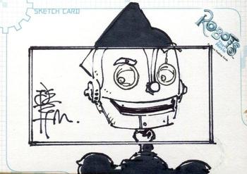 2005 Inkworks Robots the Movie - Sketch #SK2 Tone Rodriguez Front