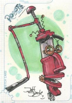 2005 Inkworks Robots the Movie - Sketch #SK7 Jeff Zugale Front