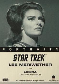 2009 Rittenhouse Star Trek: The Original Series Archives - Portraits #M58 Losira Back