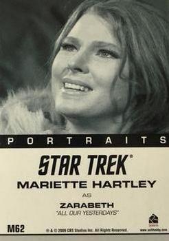 2009 Rittenhouse Star Trek: The Original Series Archives - Portraits #M62 Zarabeth Back