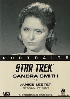 2009 Rittenhouse Star Trek: The Original Series Archives - Portraits #M63 Janice Lester Back