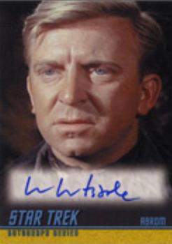2009 Rittenhouse Star Trek: The Original Series Archives - Autographs #A205 William Wintersole Front