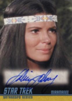 2009 Rittenhouse Star Trek: The Original Series Archives - Autographs #A207 Sabrina Scharf Front