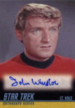 2009 Rittenhouse Star Trek: The Original Series Archives - Autographs #A214 John Winston Front