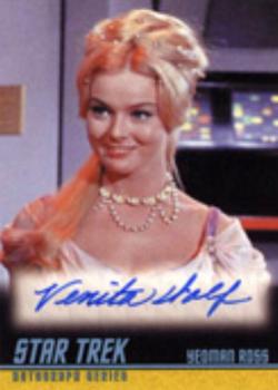 2009 Rittenhouse Star Trek: The Original Series Archives - Autographs #A222 Venita Wolf Front