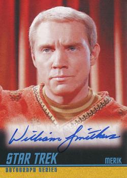 2009 Rittenhouse Star Trek: The Original Series Archives - Autographs #A241 William Smithers Front