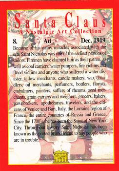 1994 21st Century Archives Santa Claus A Nostalgic Art Collection #8 Ad - Dec. 1919 Back