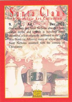 1994 21st Century Archives Santa Claus A Nostalgic Art Collection #9 Ad - Dec. 1922 Back