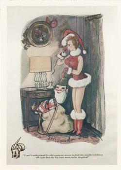 1994 21st Century Archives Santa Claus A Nostalgic Art Collection - Cartoons #S5 Cartoon - Jan. 1941 Front