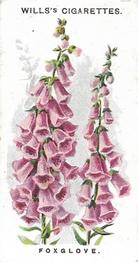 1910 Wills's Old English Garden Flowers #40 Foxglove Front