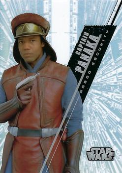 2016 Topps High Tek Star Wars - Pattern 3 (Second Death Star Reactor Core) #SW-27 Captain Panaka Front