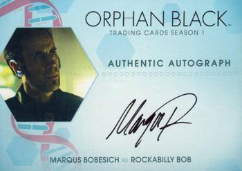 2016 Cryptozoic Orphan Black Season 1 - Autographs #MB Marqus Bobesich Front
