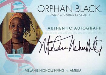2016 Cryptozoic Orphan Black Season 1 - Autographs #MNK Melanie Nicholls-King Front