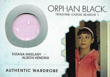 2016 Cryptozoic Orphan Black Season 1 - Wardrobe Relics #M10 Tatiana Maslany Front