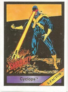 1987 Comic Images Marvel Universe I #3 Cyclops Front