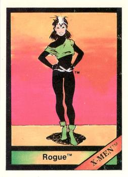 1987 Comic Images Marvel Universe I #13 Rogue Front