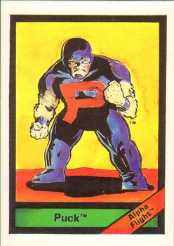 1987 Comic Images Marvel Universe I #48 Puck Front