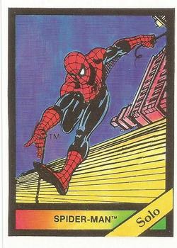 1987 Comic Images Marvel Universe I #58 Spiderman Front