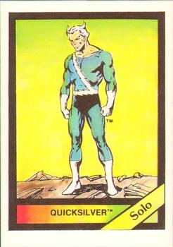 1987 Comic Images Marvel Universe I #59 Quicksilver Front
