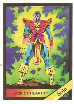 1987 Comic Images Marvel Universe I #60 Jack of Hearts Front