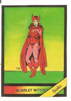 1987 Comic Images Marvel Universe I #70 Scarlet Witch Front