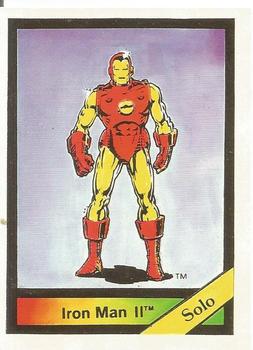 1987 Comic Images Marvel Universe I #77 Iron Man II Front
