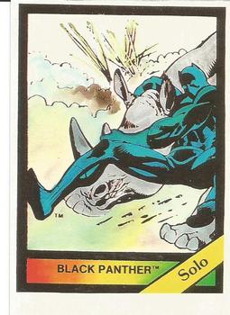 1987 Comic Images Marvel Universe I #87 Black Panther Front