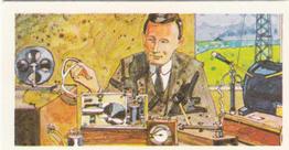 1975 Brooke Bond Inventors & Inventions #37 Guglielmo Marconi (1874-1937) Front