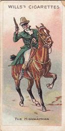 1913 Wills's Riders of the World #20 The Highwayman Front