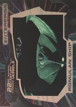 2003 Rittenhouse Star Trek Enterprise Season 2 - 22nd Century Vessels #V3 Romulan Ship Front