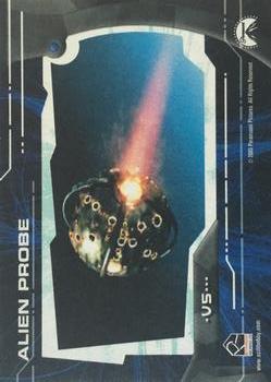 2003 Rittenhouse Star Trek Enterprise Season 2 - 22nd Century Vessels #V5 Alien Probe Back