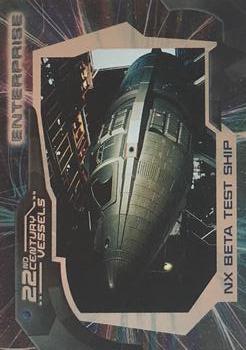 2003 Rittenhouse Star Trek Enterprise Season 2 - 22nd Century Vessels #V7 NX Beta Test Ship Front
