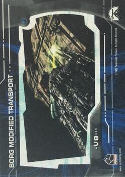 2003 Rittenhouse Star Trek Enterprise Season 2 - 22nd Century Vessels #V8 Borg Modified Transport Back