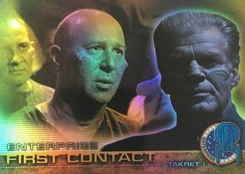 2003 Rittenhouse Star Trek Enterprise Season 2 - First Contact #F16 Takret Front