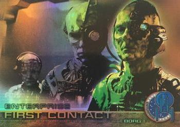 2003 Rittenhouse Star Trek Enterprise Season 2 - First Contact #F20 Borg Front