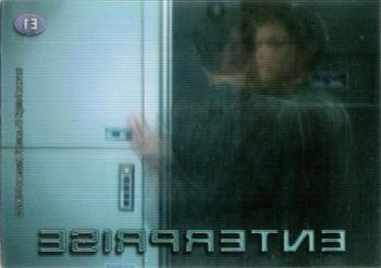 2003 Rittenhouse Star Trek Enterprise Season 2 - Case Topper In Motion #E1 T'Pol Back