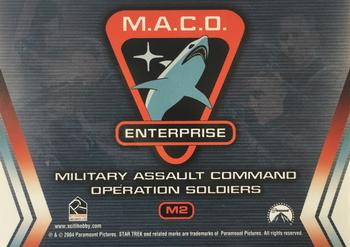 2004 Rittenhouse Star Trek Enterprise Season 3 - M.A.C.O.S. In Action #M2 M.A.C.O.S. In Action Back