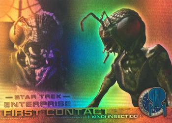 2004 Rittenhouse Star Trek Enterprise Season 3 - First Contact #F25 Xindi-Insectoid Front