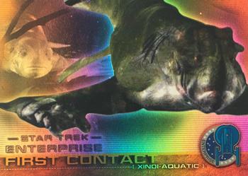 2004 Rittenhouse Star Trek Enterprise Season 3 - First Contact #F26 Xindi-Aquatic Front