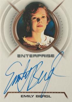 2004 Rittenhouse Star Trek Enterprise Season 3 - Autographs #A30 Emily Bergl Front