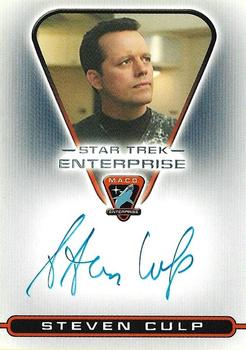2004 Rittenhouse Star Trek Enterprise Season 3 - Autographs M.A.C.O. Series #MACO1 Steven Culp Front
