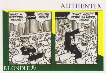 1995 Authentix Blondie #8 Herb Woodley Front