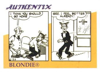 1995 Authentix Blondie #36 Mr. Beasley Front