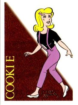 1995 Authentix Blondie - Gold Foil Signature #AX2G Cookie Front