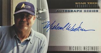1998 SkyBox Star Trek Insurrection - Autographs #A-7 Michael Westmore Front