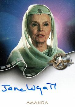 2000 SkyBox Star Trek Cinema 2000 - Autographs #A13 Jane Wyatt Front