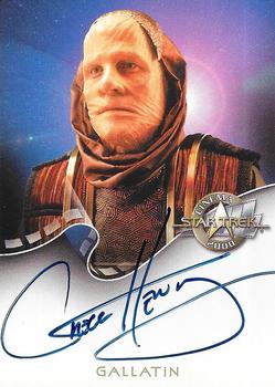 2000 SkyBox Star Trek Cinema 2000 - Autographs #A18 Gregg Henry Front
