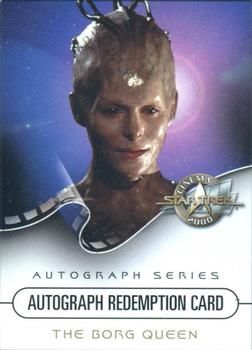 2000 SkyBox Star Trek Cinema 2000 - Autograph Redemptions #NNO Alice Krige Front